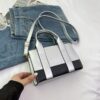Silver-Tote Bag